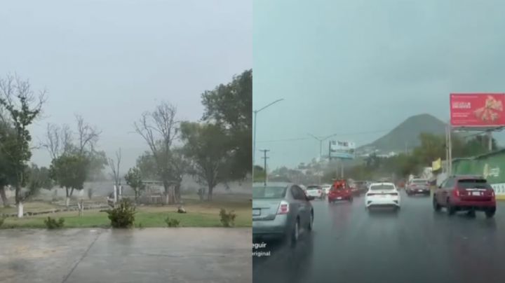 Comienza la lluvia de moderada a fuerte en estos municipios de NL