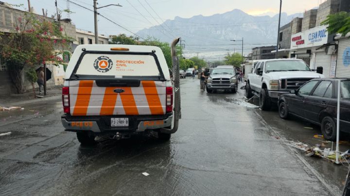 Lluvias en Monterrey dejan saldo blanco tras intensas precipitaciones en Nuevo León