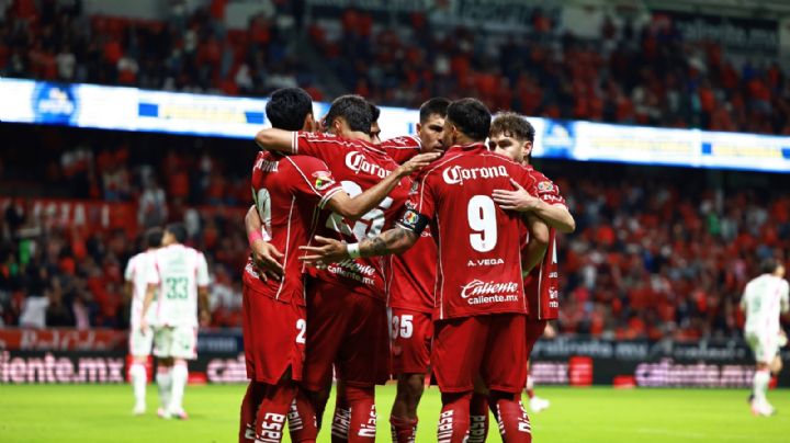 Toluca golea a Necaxa y escala posiciones en el Apertura 2026