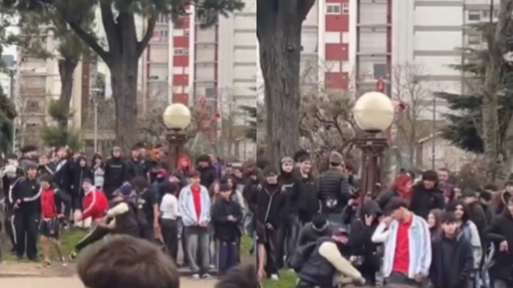 Batalla de 'farmear aura' termina en pelea; son atacados a piedrazos y botellazos