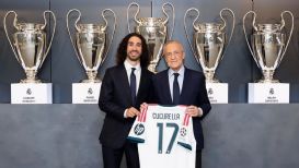 Marc Cucurella presentado oficialmente como jugador del Real Madrid