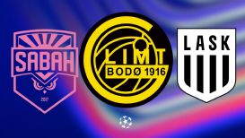 Sabah, Bodo/Glimt y LASK clasifican a la fase de liga de la Champions