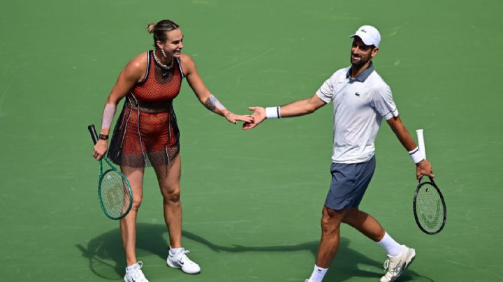 Djokovic y Sabalenka caen ante la pareja número 1 del dobles mixto en el Abierto de EE.UU.
