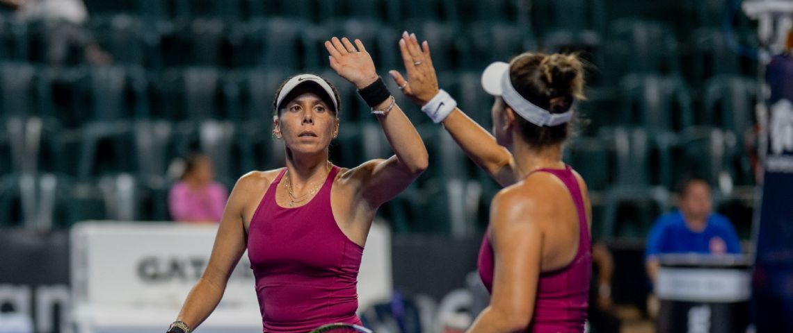 Giuliana Olmos pierde en Cuartos de Final en dobles femenino en el Abierto GNP