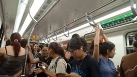 Reportan fallas en servicio de la Línea 1 del Metro