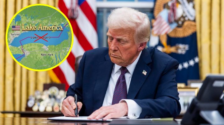 Trump firma orden para cambiar el nombre del lago Ontario a “Lago de América”