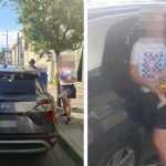 Rescatan a bebé tras quedar encerrado accidentalmente en una camioneta en Monterrey