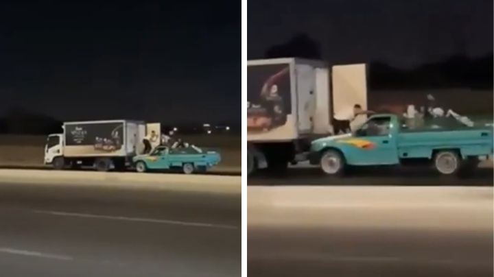 Captan robo estilo “Rápidos y Furiosos” en una autopista de Egipto l VIDEO