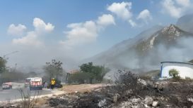 Incendio en Cerro de las Mitras consume 20 hectáreas de vegetación