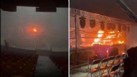 Hombres armados atacan recinto y queman ring de la 'Noche Suprema'