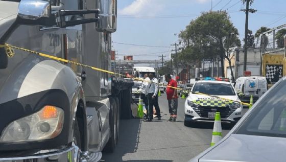 Muere ciclista tras ser arrollado por tráiler en San Nicolás