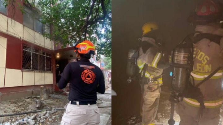 Se incendia departamento de los Condominios Constitución, en Monterrey