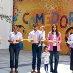 Inauguran Samuel y Mariana nuevo comedor en Centro Capullos