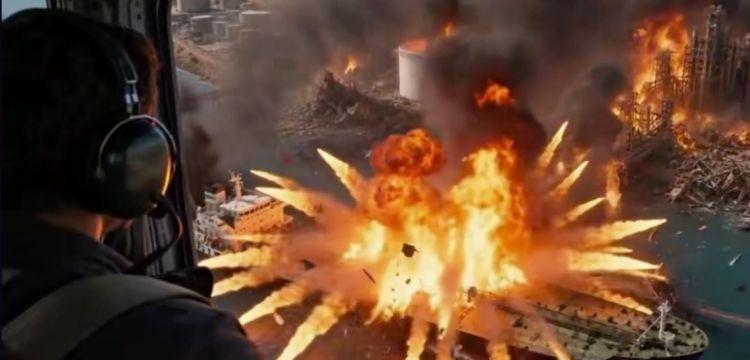 Publica Trump video de IA que muestra destrucción de isla iraní