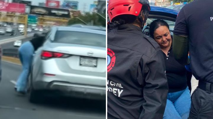 Identifican a mujer que fue arrastrada por un auto en Monterrey: Esto se sabe