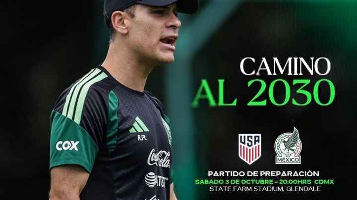 México jugará amistosos contra Estados Unidos en octubre