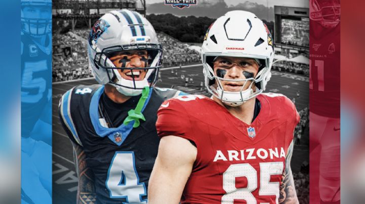 Panthers vs. Cardinals inauguran la pretemporada NFL 2026 en el Juego del Salón de la Fama