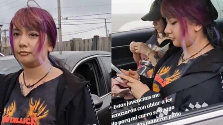 VIDEO | Joven en EU amenaza a hispana con denunciarla a ICE tras falla mecánica de su auto