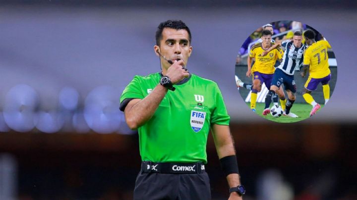 Ex árbitros cuestionan la actuación de Adonai Escobedo en el partido de Rayados