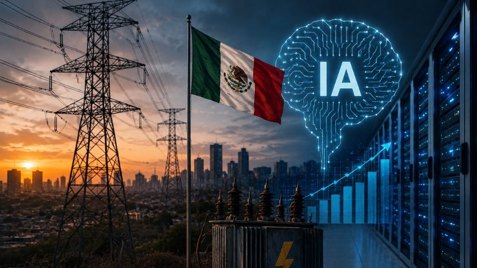 Alertan que infraestructura eléctrica de México frena desarrollo de IA
