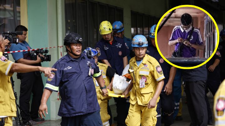 Adolescente asesina a sus abuelos y desata tiroteo mortal en una escuela de Tailandia