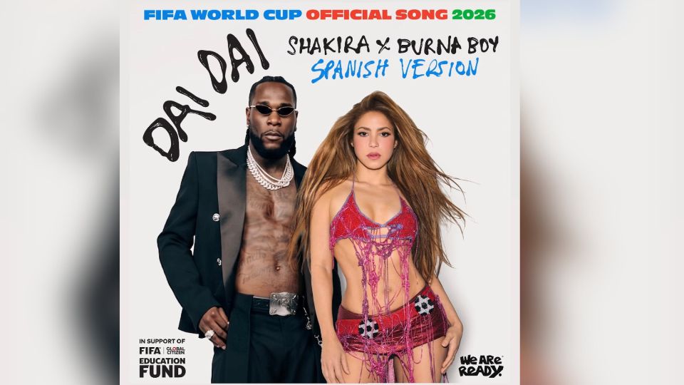 Shakira publicó este viernes la versión en español de 'Dai Dai'.