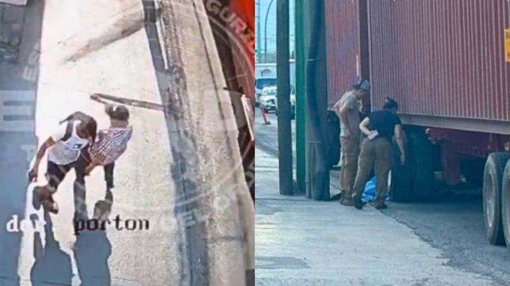 Detienen a hombre que empujó y provocó muerte de adulto mayor atropellado por tráiler en Monterrey