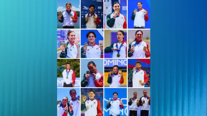 México supera las 400 medallas en Santo Domingo 2026