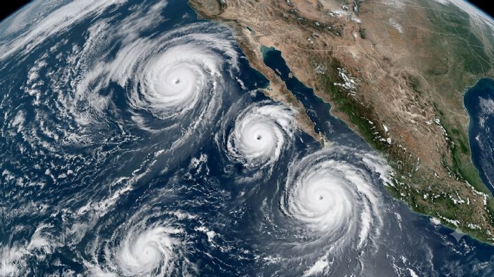 Alertan por posible triple huracán en el Pacífico: ¿México está en riesgo?