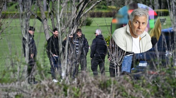 Lionel Messi da último adiós a su padre en cementerio privado de Rosario