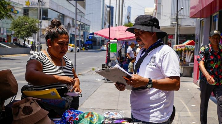 Realizan 84 decomisos a comercios ambulantes durante el fin de semana