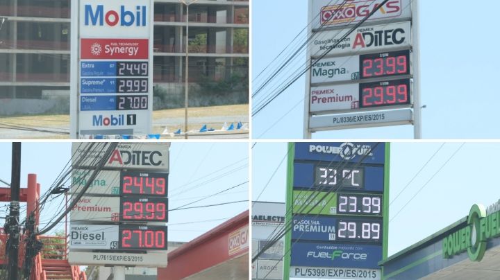 Roza gasolina Premium los 30 pesos en área metropolitana
