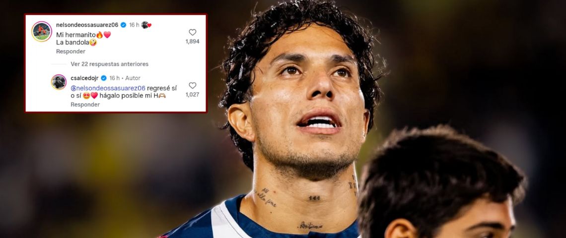 Carlos Salcedo manda mensaje a Nelson Deossa, ¿lo quiere de regreso en Rayados?