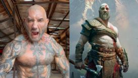 Dave Bautista presume su transformación para ser Kratos en la serie de 'God of War'
