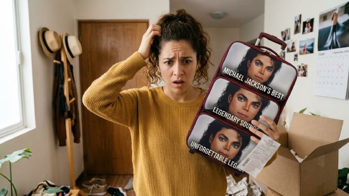 Mujer pidió mochila de Michael Jackson en línea, pero recibió algo muy diferente