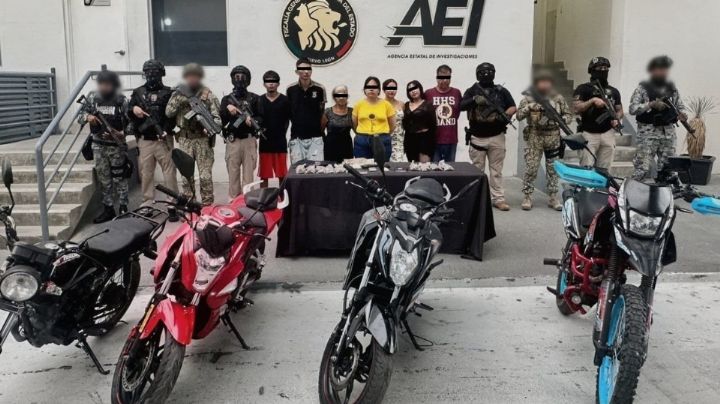Detienen a 3 hombres y 4 mujeres en seis cateos por narcomenudeo en Apodaca