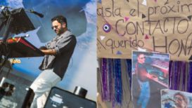 Fans le rinden homenaje a Jonathan Meléndez en el Ángel de la Independencia de la CDMX